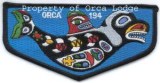 White Lettered "Orca 194"